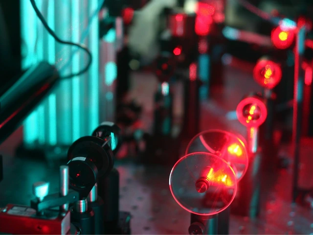 experimental red laser lenses